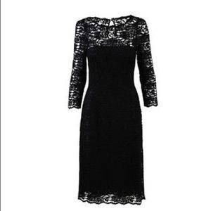 D&G black lace dress